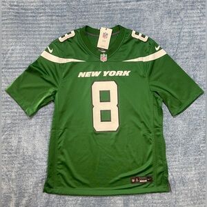 Nike NFL Game Jersey Aaron Rodgers #8 New York Jets Green NEW